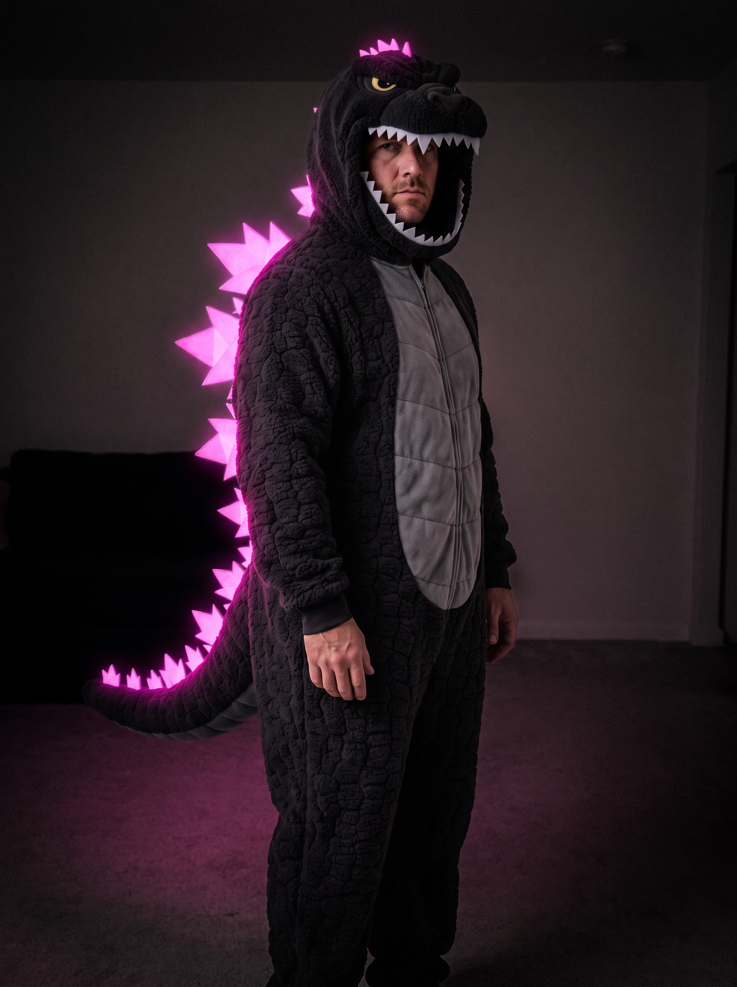 Godzilla Kaiju Onesie - Glow in the Dark