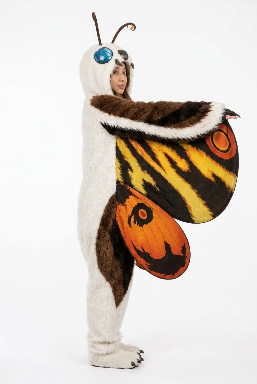 Mothra Kaiju Onesie - 3/4 Angle