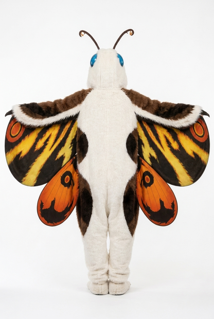 Mothra Kaiju Onesie - Back Wings